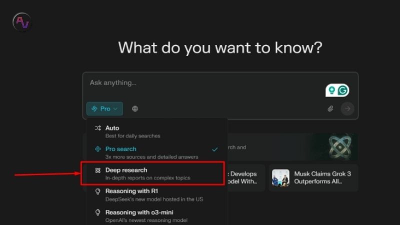 Perplexity vừa ra mắt một tính năng mới có tên là Deep Research