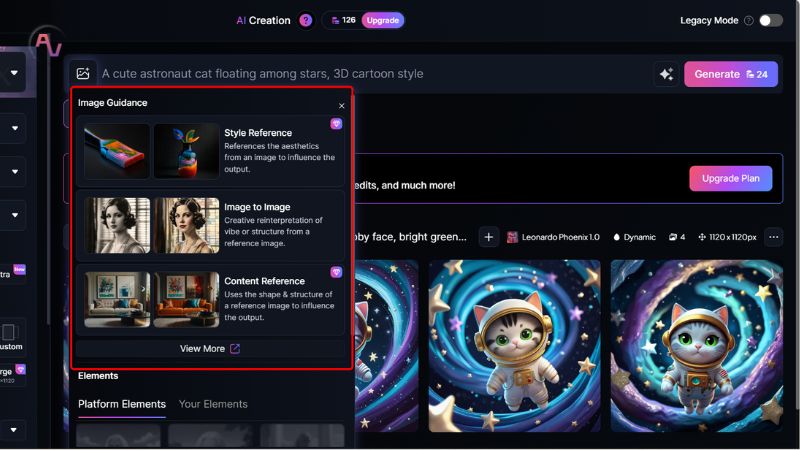 Leonardo AI là gì? Tính năng Image Guidance nổi bật của Leonardo