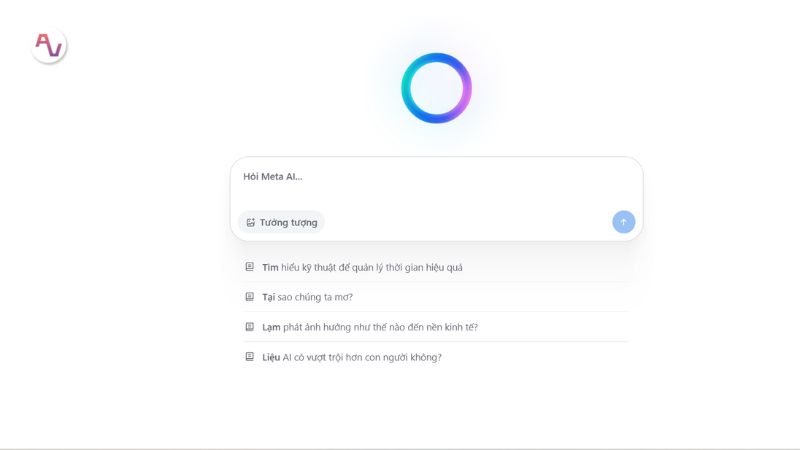 Sử dụng Meta AI trên máy tính