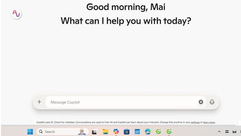Sử dụng Copilot trên Windows