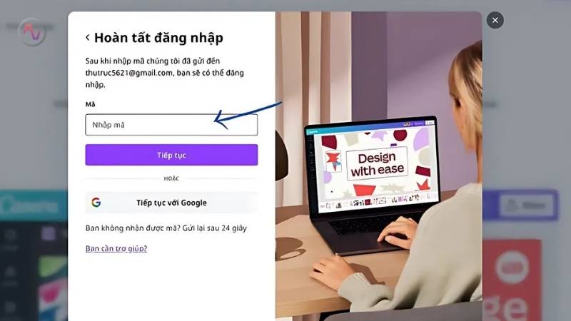 Chỉ cần vài bước đơn giản để tạo tài khoản Canvas AI và khám phá thế giới thiết kế