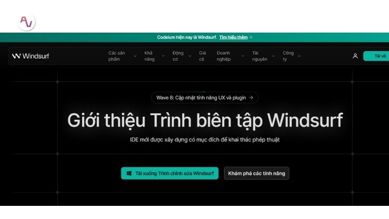 Codeium hiện đã đổi tên mới thành Windsurf