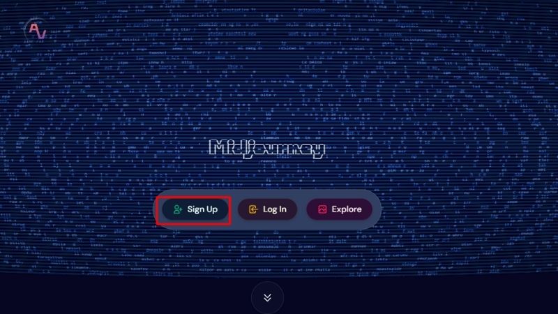Cách đăng ký Midjourney - Bước 1
