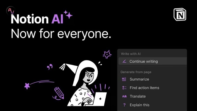 Notion AI giúp quá trình ghi chú và soạn nội dung nhanh hơn