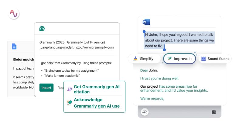 Grammarly giúp phát hiện lỗi chính tả, cải thiện câu văn tiếng Anh