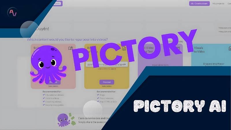 Pictory AI – Chuyển đổi ý tưởng của bạn thành video sống động chỉ trong vài phút