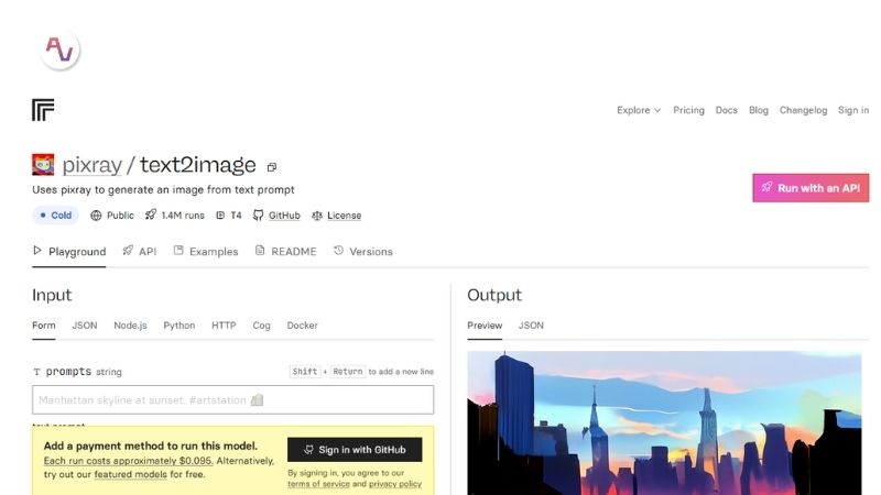 cách sử dụng công cụ Pixray AI miễn phí - Bước 1