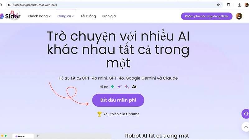 Trò chuyện mượt mà, phản hồi thông minh
