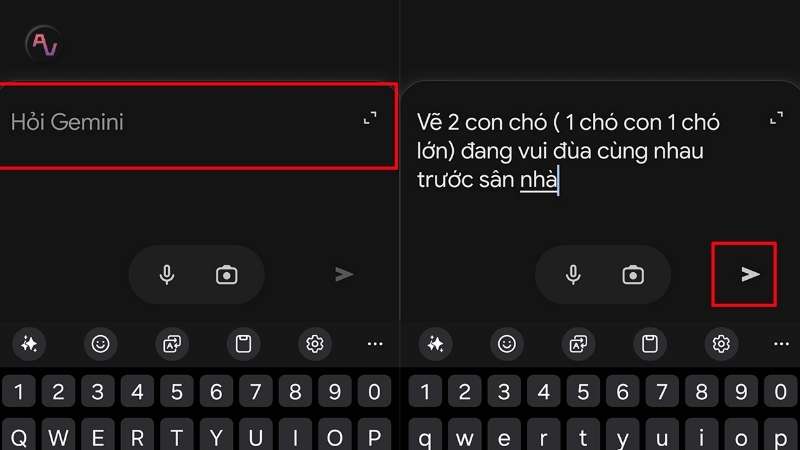Hỏi Gemini để tạo ảnh như mong muốn