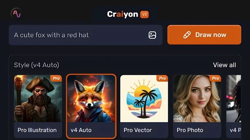Sáng tạo ảnh AI với Craiyon
