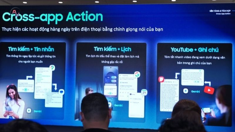 Tính năng Cross-App Intelligence trên Samsung