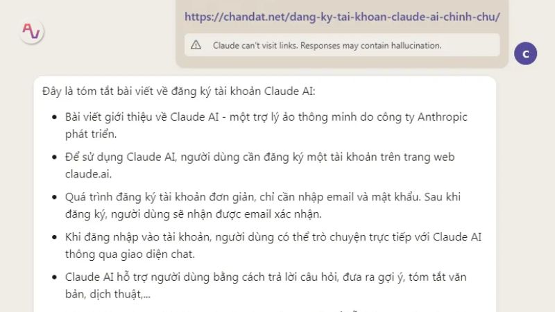 Gửi phản hồi hoặc báo lỗi nội dung